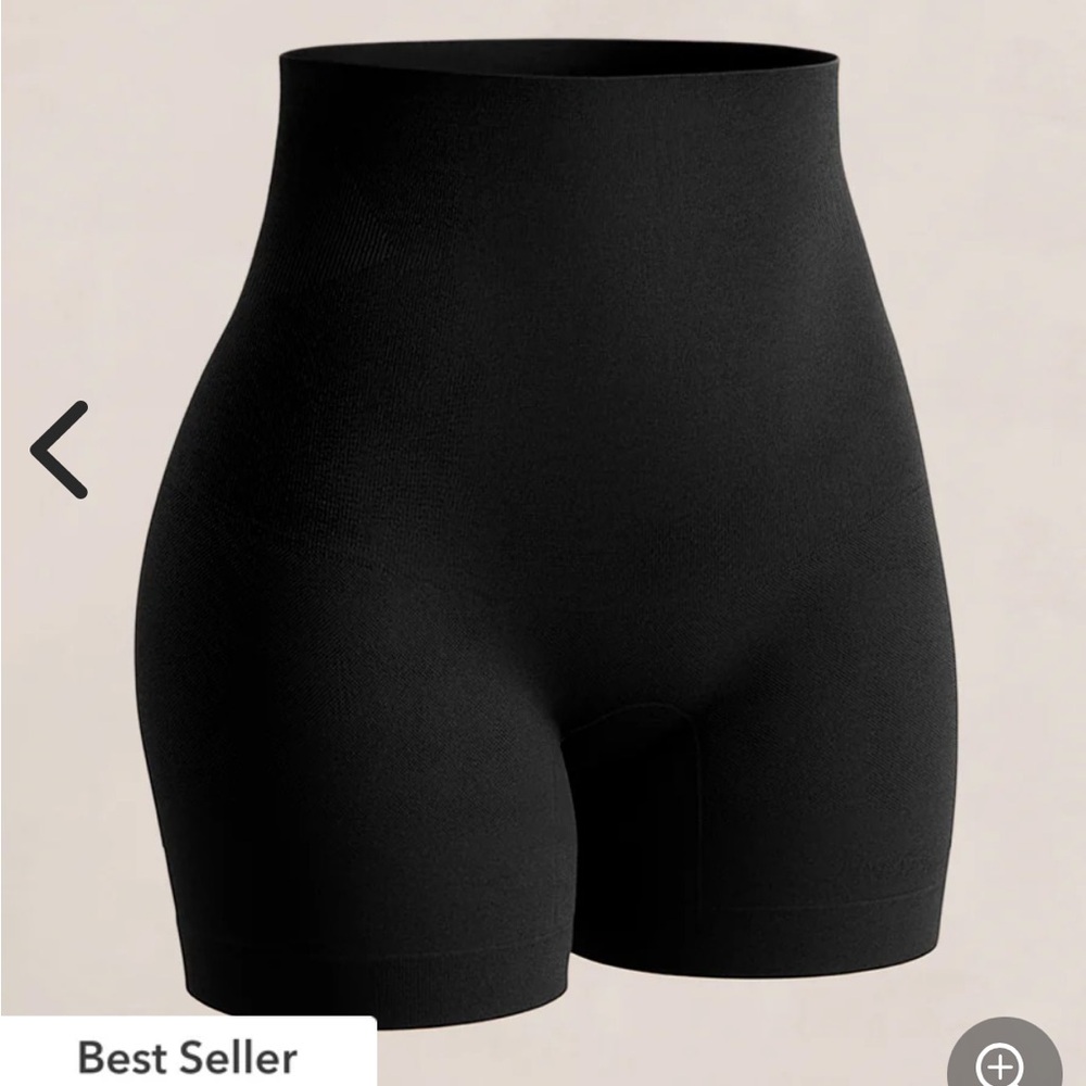 Shapermint All Day Every Day High-Waisted Shaper Boyshort. Black. Size L. NWT